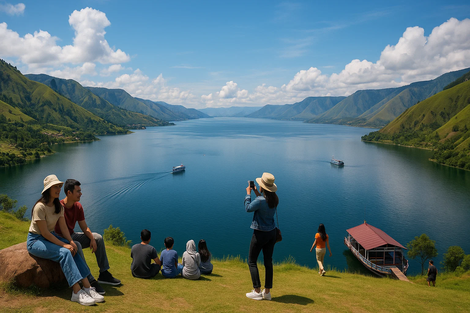 Danau Toba Sumatra Utara: Keindahan Danau Vulkanik Terbesar di Dunia